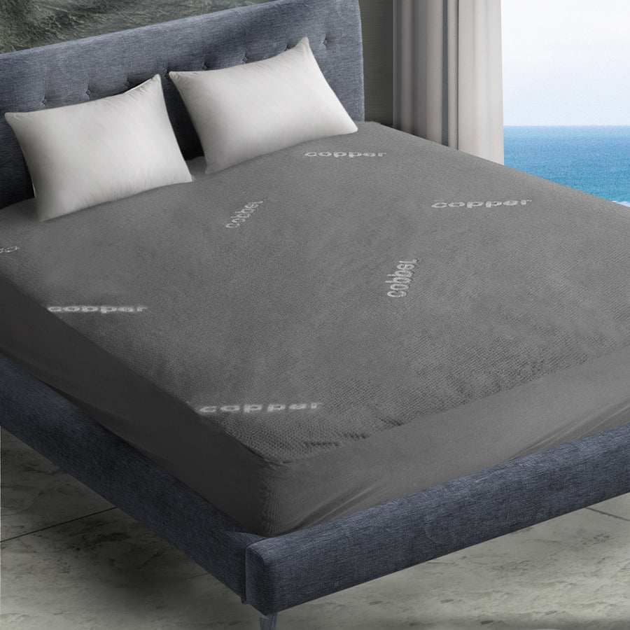 Dreamz Pillowtop Mattress Protector King-2018816696009232391