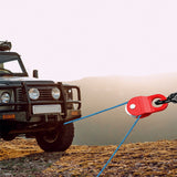 Manan 10 Ton Snatch Block Winch Recovery - Close-Up Angle