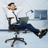 LEVEDE Ergonomic Office Chair Mesh Executive Seat - Close-Up Angle