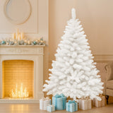 Santaco 1.5M 380 Tips White Christmas Tree - Close-Up Angle