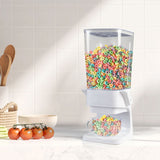 TOQUE Cereal Dispenser 5.5L Grain Container - Close-Up Angle