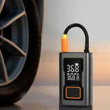 Traderight 150PSI Tire Inflator Portable Air Compressor - Close-Up Angle