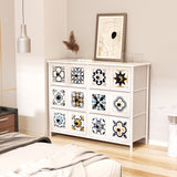 Levede 6 Chest of Drawers Storage Cabinet - Close-Up Angle