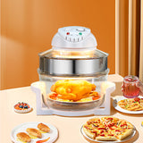 Spector Air Fryer Electric Convection White - Close-Up Angle