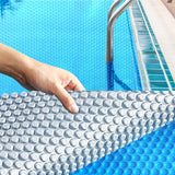 Solar Swimming Pool Cover 400 Micron 11 X 4M - Rear View