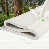DreamZ Latex Mattress Topper King Natural - Close-Up Angle