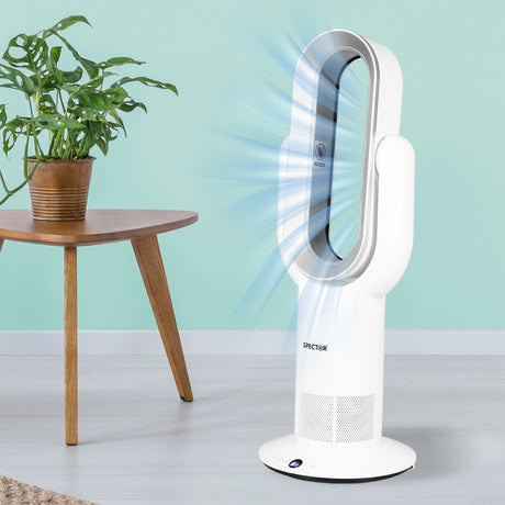 Spector Bladeless Fan Electric Cooler Silver-2006733154181844999