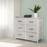 Levede Storage Cabinet Tower Chest Beige-2006733261358895110