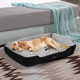 PaWz Pet Bed Dog Beds Bedding Mattress XXL Black XX-Large - Close-Up Angle