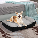 PaWz Pet Bed Dog Beds Bedding Mattress L Black Large - Close-Up Angle