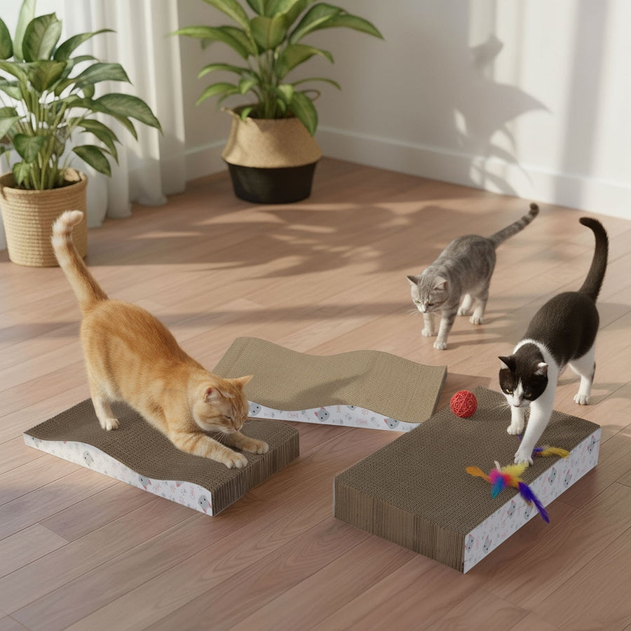 Pawz 4X Cat Scratcher Board Bed-2006732790674100231