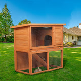 Pawz Rabbit Hutch - Close-Up Angle