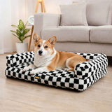 Pawz Orthopedic Dog Bed Memory Foam Pet Mattress Mat - Close-Up Angle
