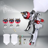 Traderight Spray Gun Paint Gun Kit HVLP - Close-Up Angle
