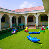 Marlow 40MM Artificial Grass Synthetic Realistic 2x10m - Close-Up Angle