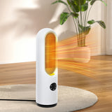 Spector Portable Electric Heater Fan 1200W Home Office - Rear View