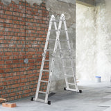 Traderight Multi Purpose Ladder Aluminium-2018816831023878151