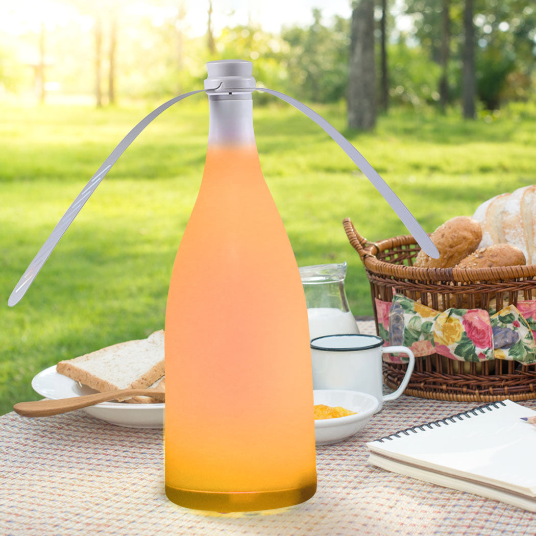 Lambu LED Repellent Fly Fan Entertaining Orange-2006733016017276935