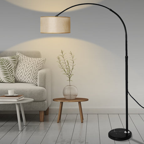 EMITTO Modern LED Floor Lamp Reading Grey-1954802831097729031
