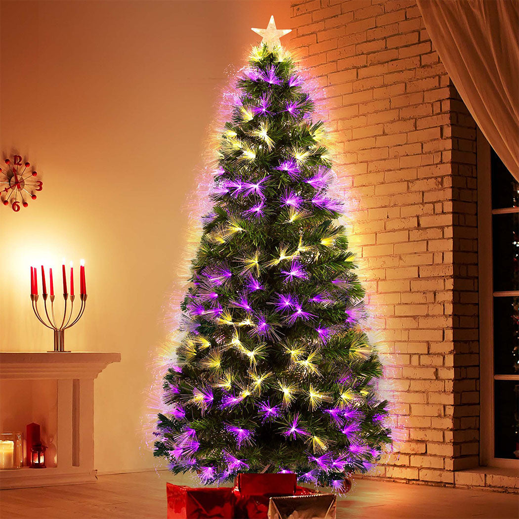SANTACO Christmas Tree Fibre Optic 2.1M-2006732855530622983