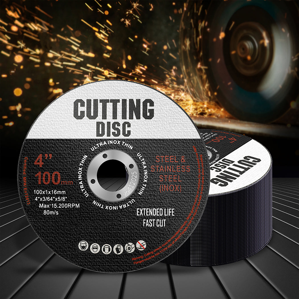 Traderight Cutting Discs 100mm 4" Thin-2018816716481630215