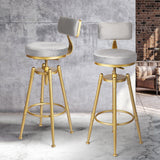 Levede 1x Bar Stools Kitchen Stool Chair - Close-Up Angle