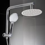 Shower Head High Pressure Set Rain Round Silver-2018816876871815175