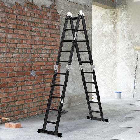Traderight Multi Purpose Ladder Aluminium 5.7Meter-2006733178072600583