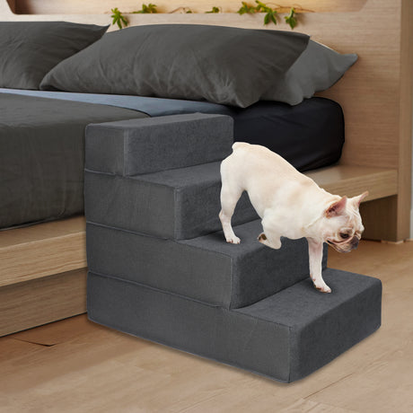 PaWz Dog Stairs Ramp Portable Climbing Queen 9KG-2018816882274078727