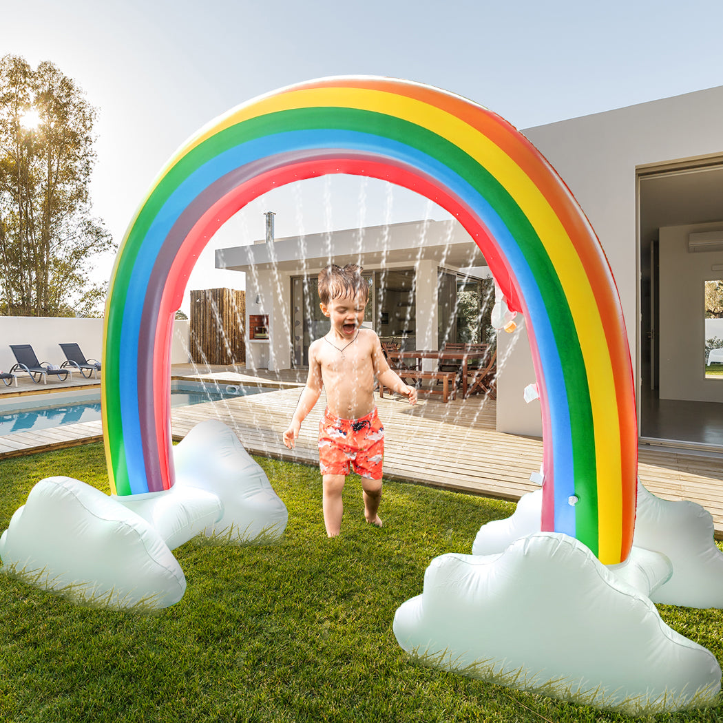 Inflatable Sprinkler Arch Rainbow Water-2018816791974907911