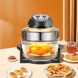 Spector Air Fryer Electric Fryers Oven Black - Close-Up Angle