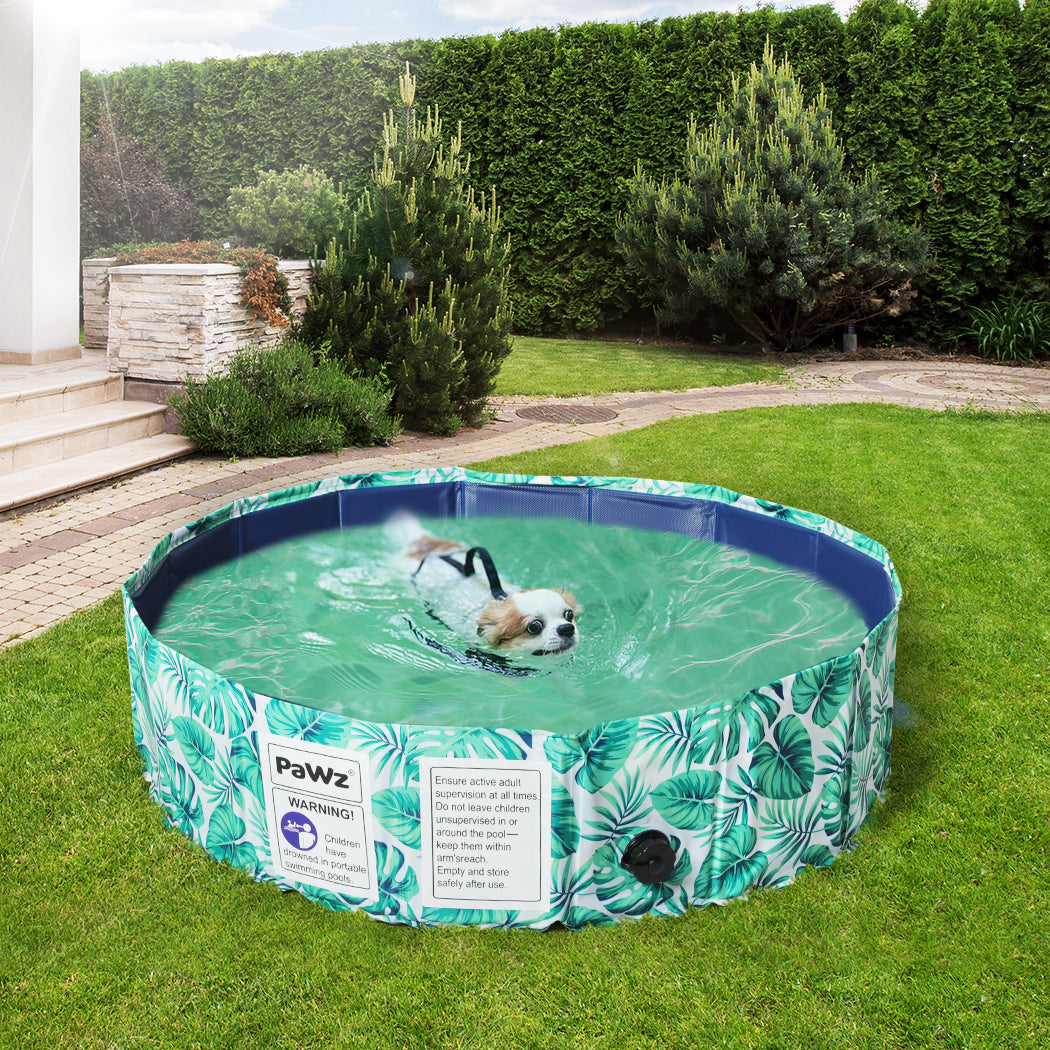 PaWz 80cm Pet Dog Swimming Pool Cat M Medium-2006732988968210439