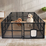 PaWz Pet Playpen Folding Dog Plastic L Large - Close-Up Angle