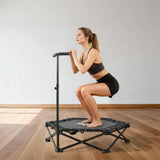 Centra 42 inch Foldable Fitness Trampoline Exercise - Close-Up Angle