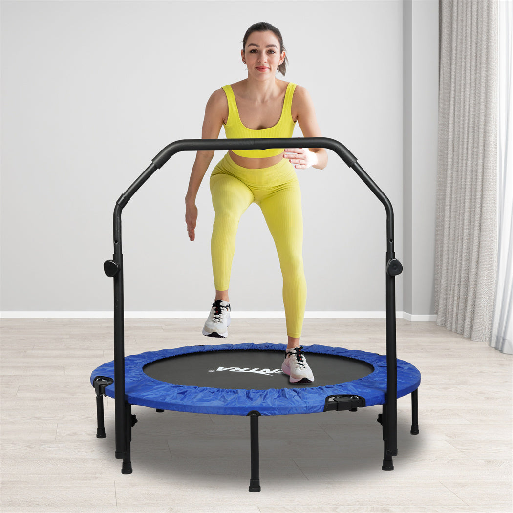 Centra 48" Foldable Mini Trampoline Rebounder Fitness-1954802468609200135