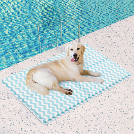 Pawz Pet Cooling Mat XL Blue-1954802432022286343