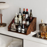 Toque Counter Top Wine Rack - Close-Up Angle