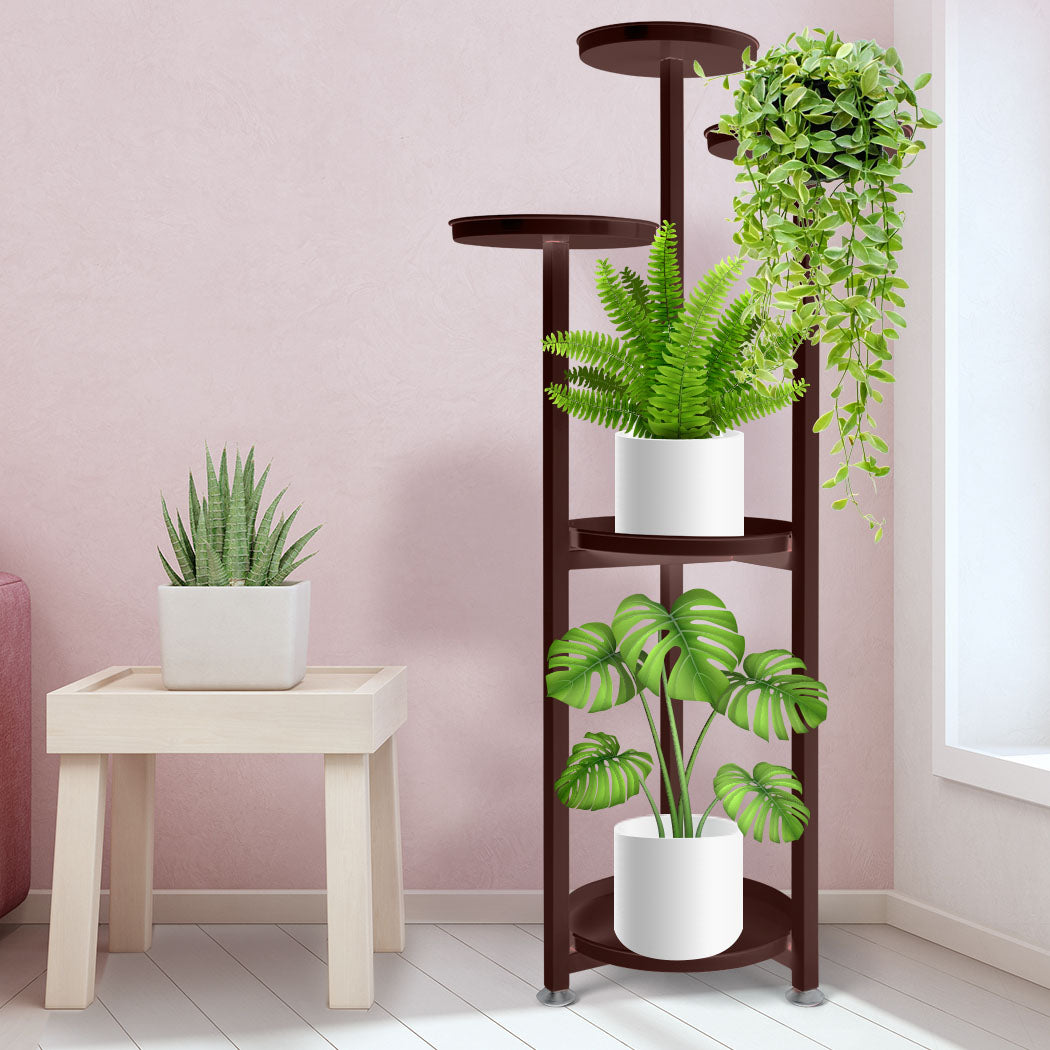 Levede Plant Stand Outdoor Indoor Flower Bronze Large-2006732929128075271