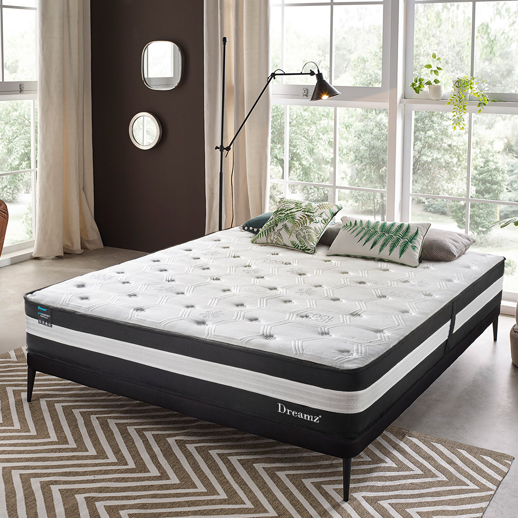 Dreamz Kingsingle Cooling Mattress 5 Zone 25cm King Single-1954802860302667783
