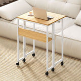 Levede Foldable Computer Desk for Study Home Office - Close-Up Angle