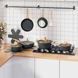 Toque 16-Piece Non Stick Cookware Set Kitchen Fry Pan-2011971112979795975