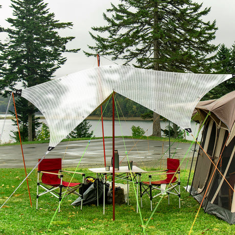 Manan Tarp Tarpaulin 200GSM Camping 6.1mx6.1m-1954802675287724039