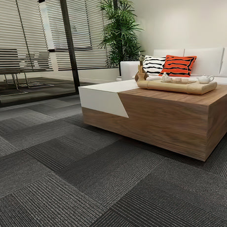 Marlow 20x Carpet Tiles 5m2 Box Heavy Black-2018816861713600518