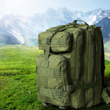 Slimbridge 40L Military Tactical Backpack Army green - Close-Up Angle