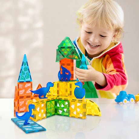 Bopeep Kids Magnetic Tiles Blocks-2018816699511476231