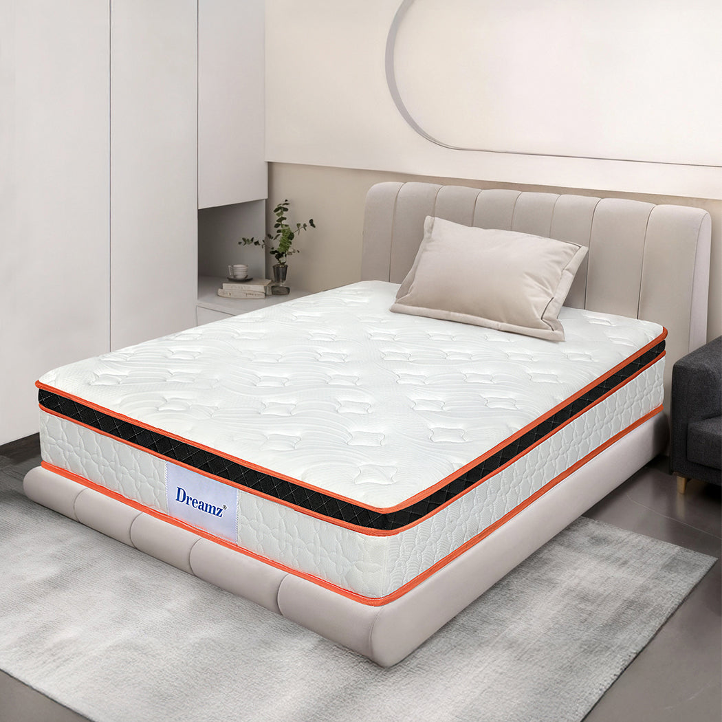 Dreamz 7 Zone Pocket Spring Mattress Medium Firm Single-2006733417160511495