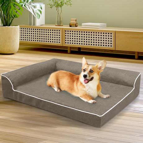 Pawz Orthopedic Dog Bed L Coffee-2018816791781969927