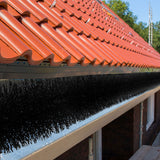 36pcs Lambu Gutter Brush Guard Leaf - Close-Up Angle