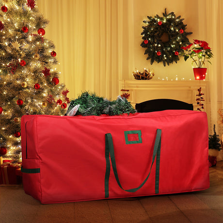 Christmas Tree Storage Bag Extra Large Red-1954802435885240327