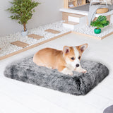PaWz Dog Mat Pet Cat Calming Bed Memory S Charcoal Small - Close-Up Angle